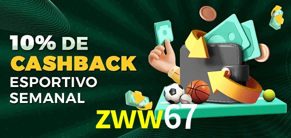 10% de bônus de cashback na zww67